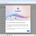 Thông báo trên màn hình về việc Copilot đã có mặt trong OneDrive dành cho người dùng Microsoft 365