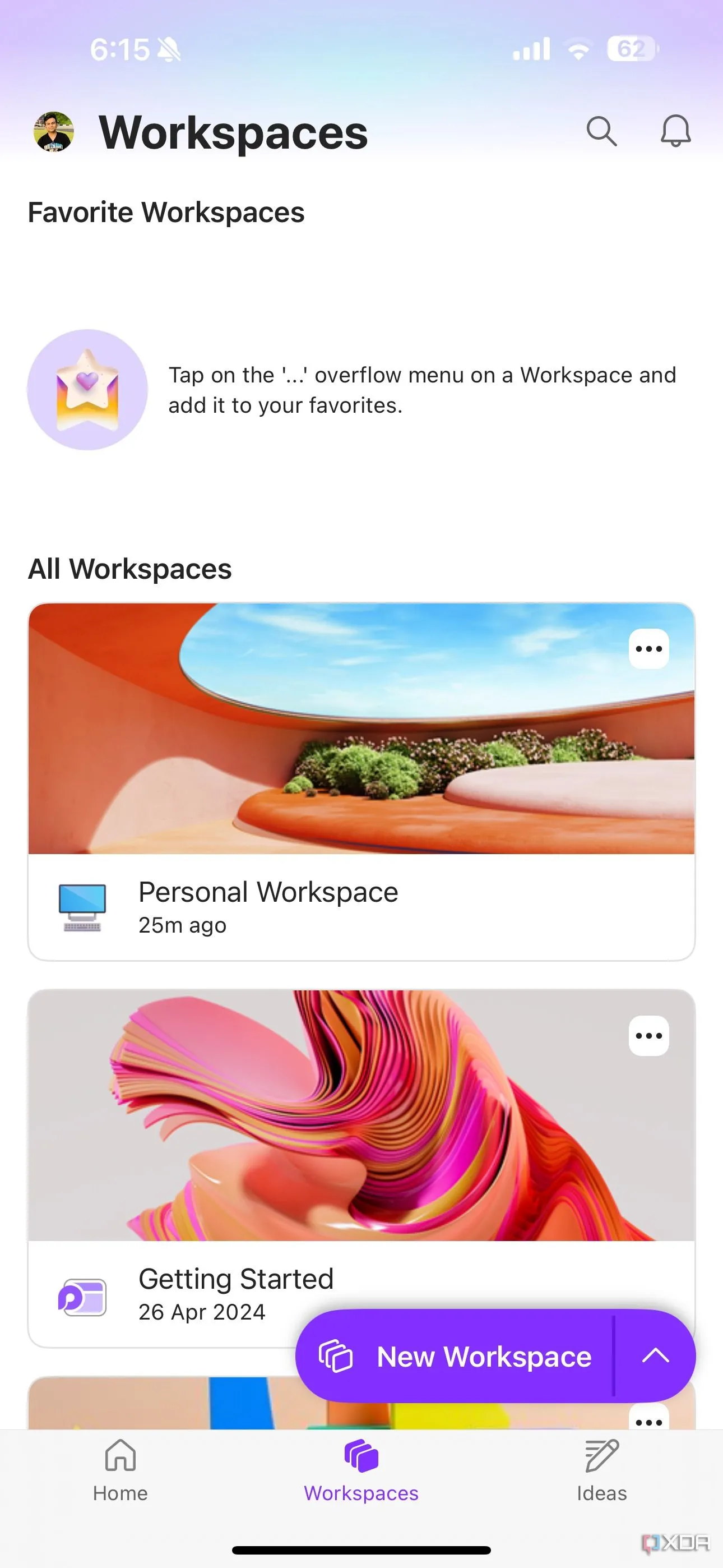 Tính năng sắp xếp bố cục và tạo nội dung linh hoạt trong ứng dụng Microsoft Loop dành cho thiết bị iOS