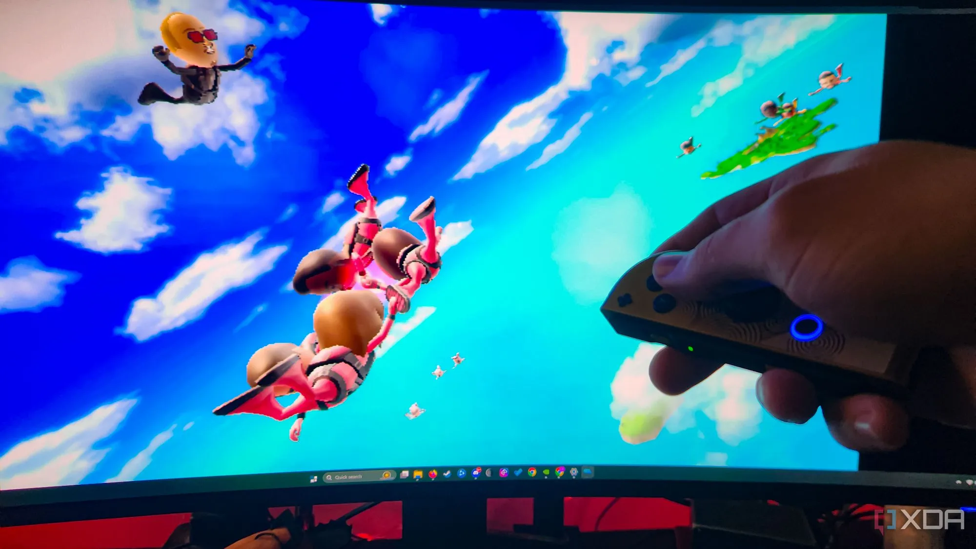 Trải nghiệm thư giãn khi chơi game PC với tay cầm Joy-Con của Nintendo Switch