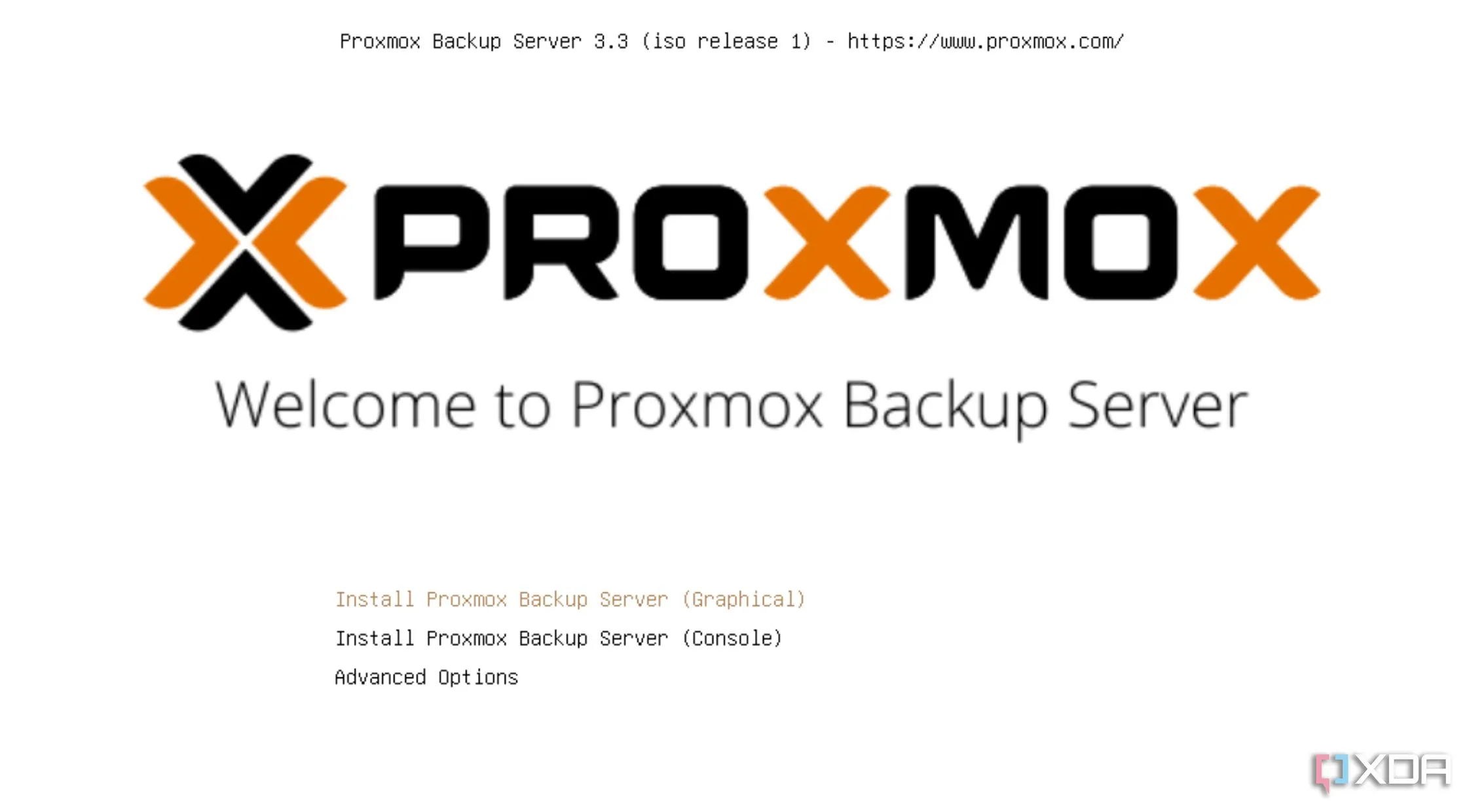 Trang cài đặt Proxmox Backup Server, giải pháp sao lưu cấu hình máy chủ Proxmox hiệu quả