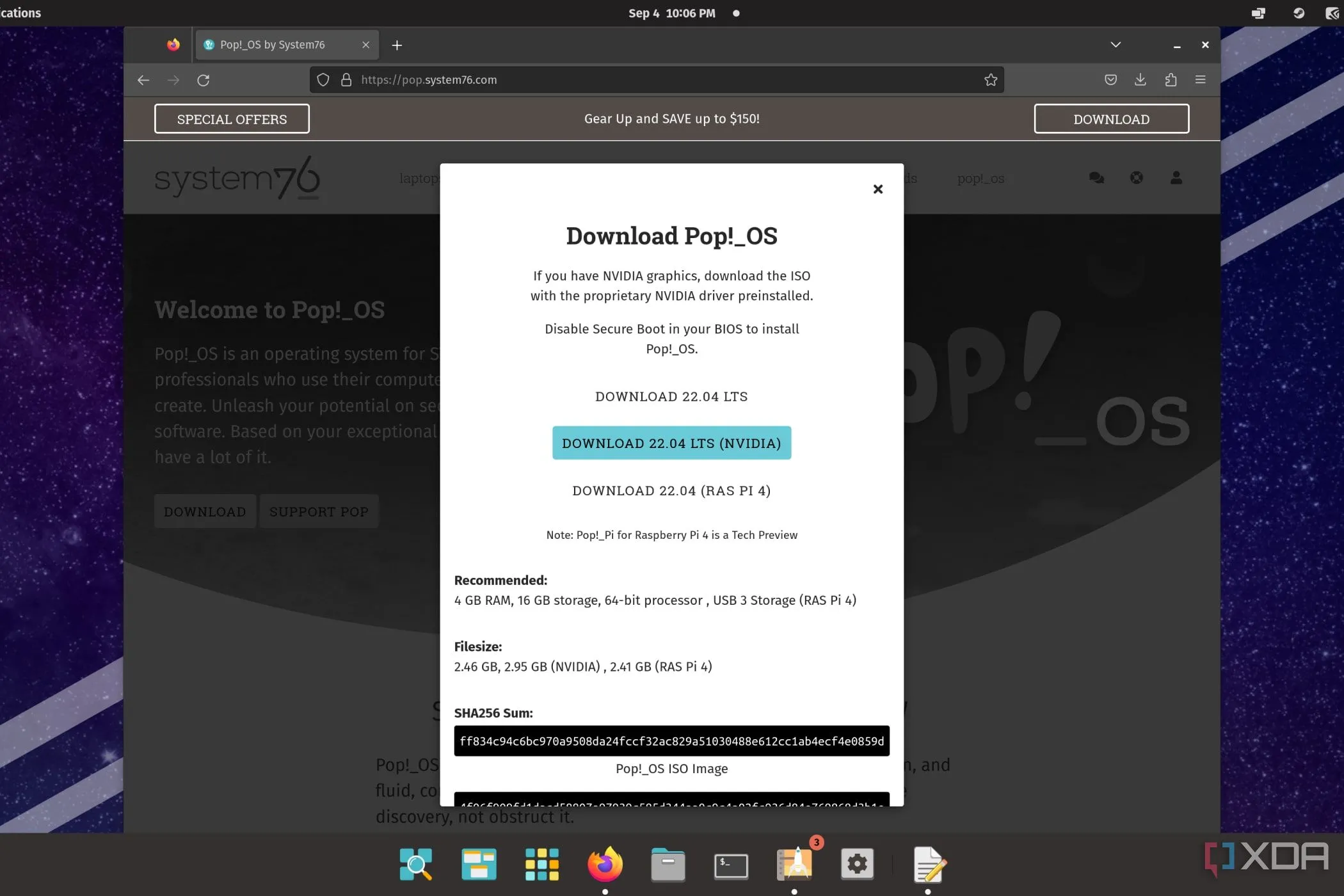 Trang tải xuống Pop!_OS phiên bản 22.04 LTS với driver Nvidia được cài đặt sẵn, đơn giản hóa quá trình cài đặt cho người dùng mới