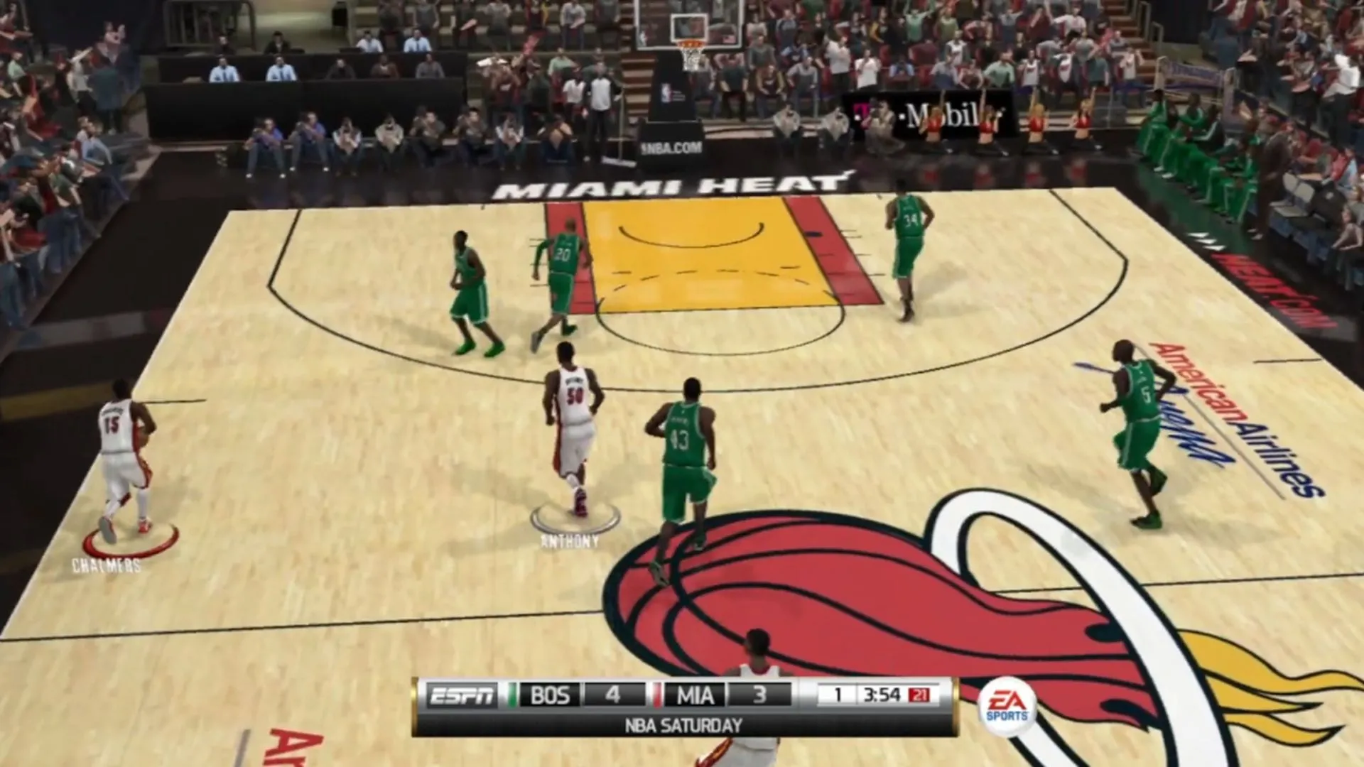 Trích đoạn gameplay từ game bóng rổ NBA Elite 11 bị hủy phát hành.