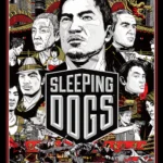 Wei Shen, nhân vật chính trong Sleeping Dogs, đang nhảy qua xe để cướp phương tiện trong thành phố Hồng Kông đầy màu sắc neon.