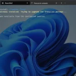 Windows Terminal với nhiều tab mở cho PowerShell, CMD, Bash